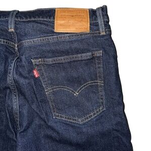 Levis 512 Slim Taper Jeans Mens 34x34 Dark Wash Denim W34 L34